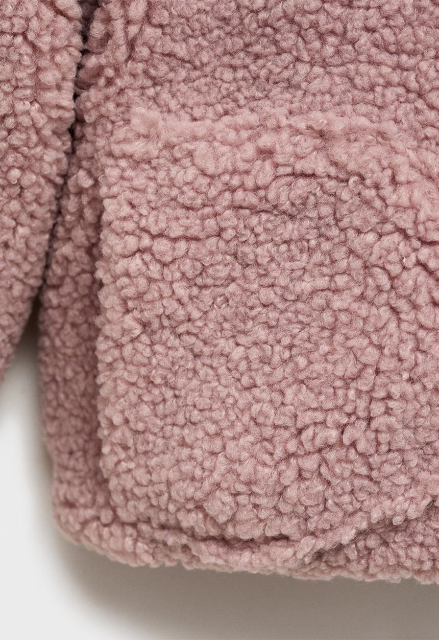 MANGO - Coat misuri - pink