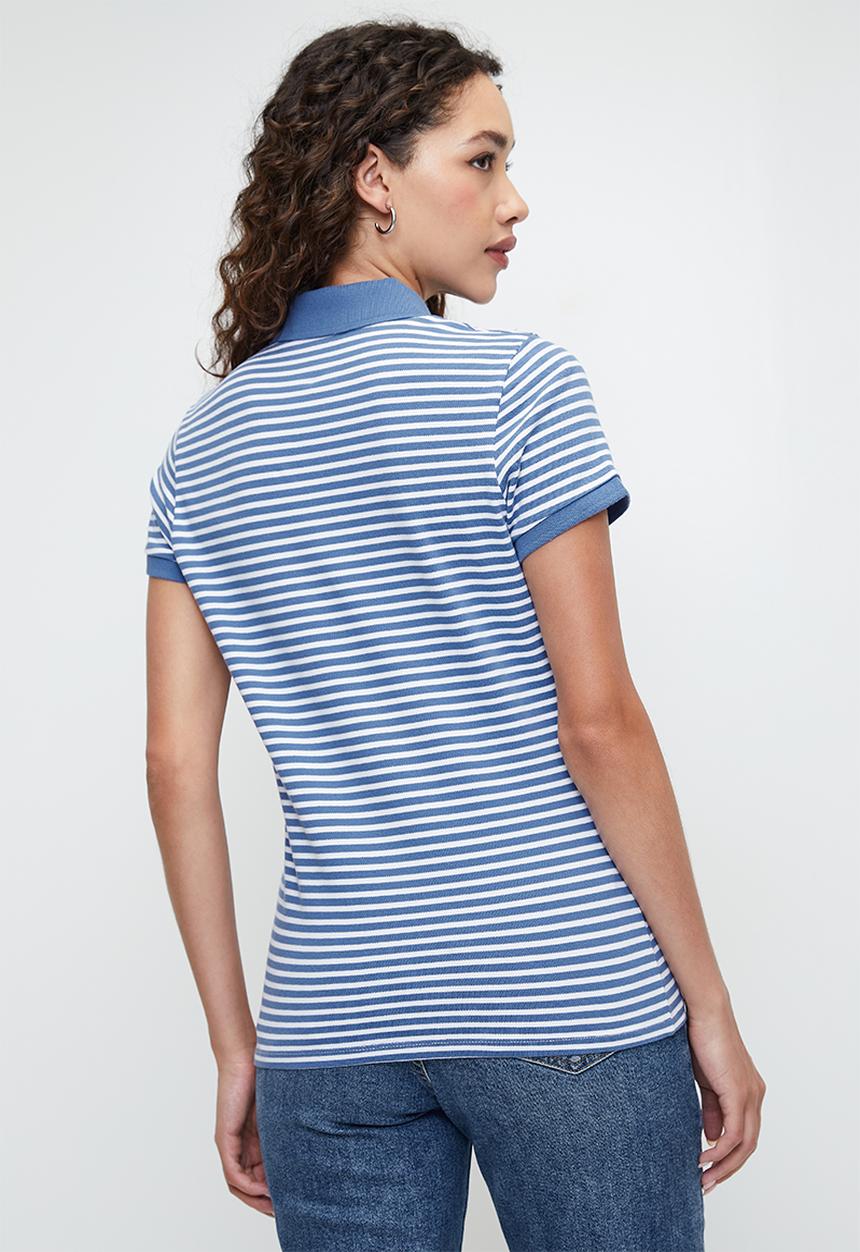 Levi’s® - Levi'S Hm Polo Marigold Stripe - Dutch Blue