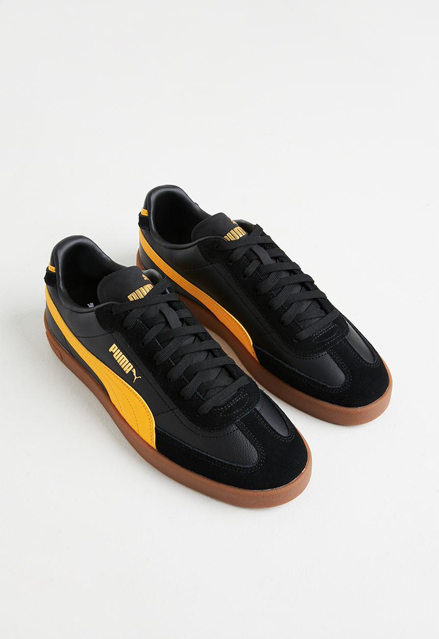 Puma Club II Era - 397447 21 - PUMA Black-Yellow Sizzle-Gum