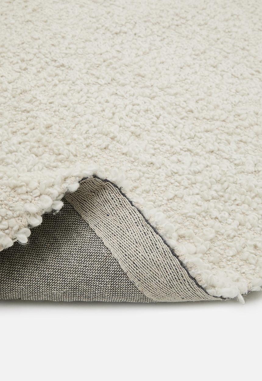 Sixth Floor - Handwoven Textured Rug - Cream