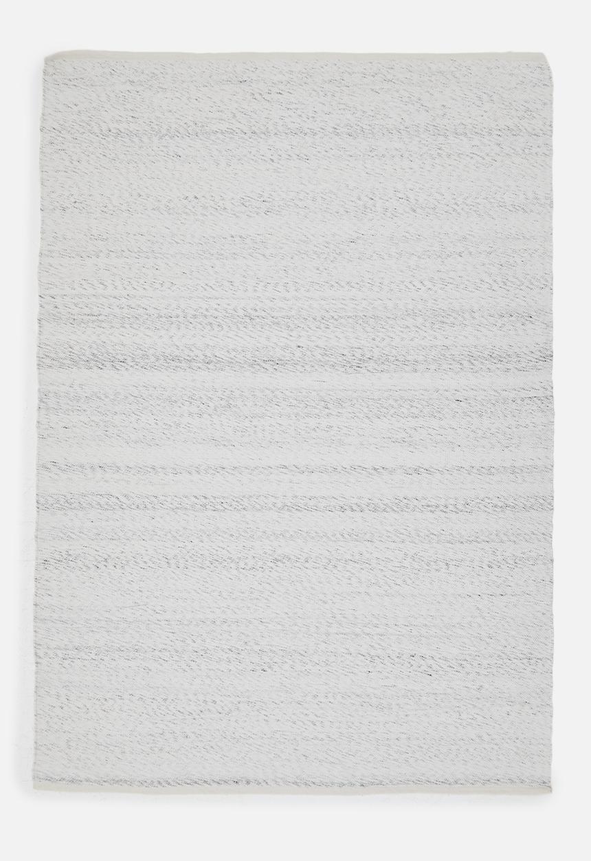 Sixth Floor - Woven Textured Rug - Ivory