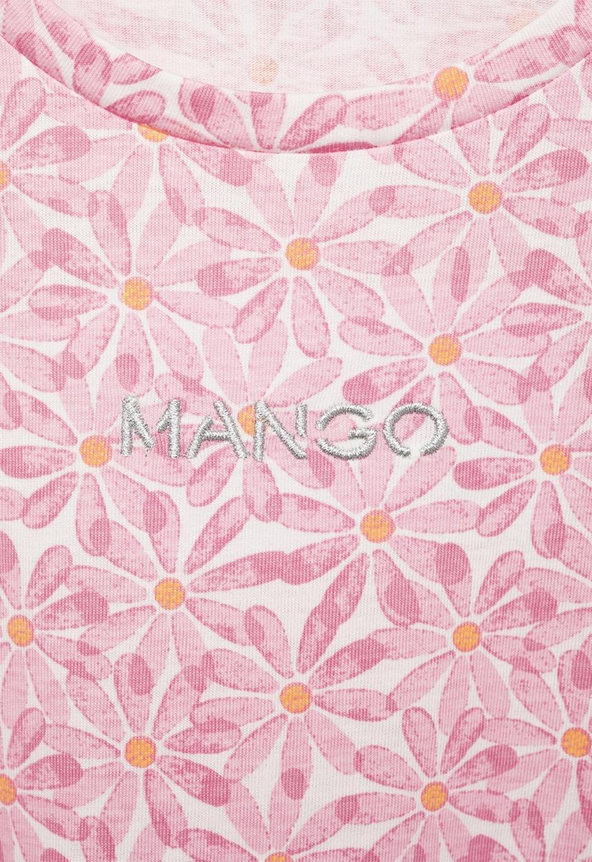 MANGO - T-shirt mangofi - pink