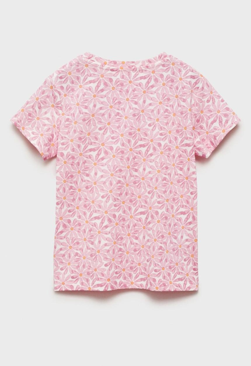 MANGO - T-shirt mangofi - pink