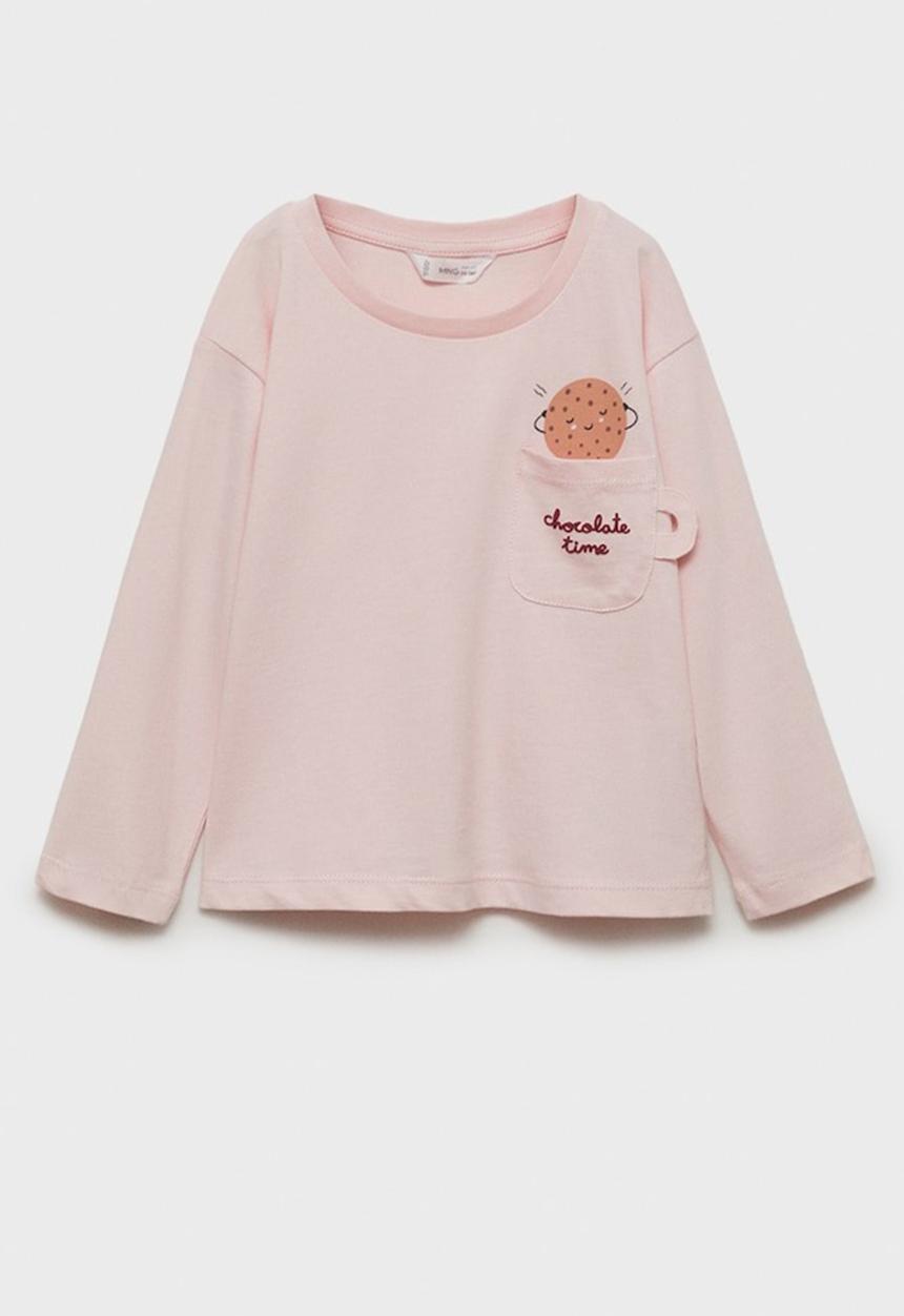 MANGO - T-shirt cookies - pink