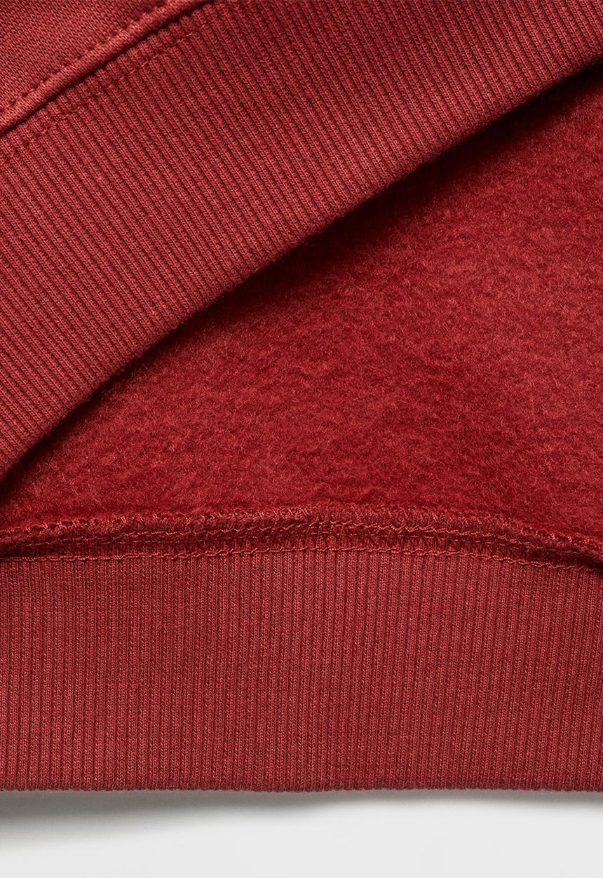 MANGO - Sweatshirt berkeley - dark red
