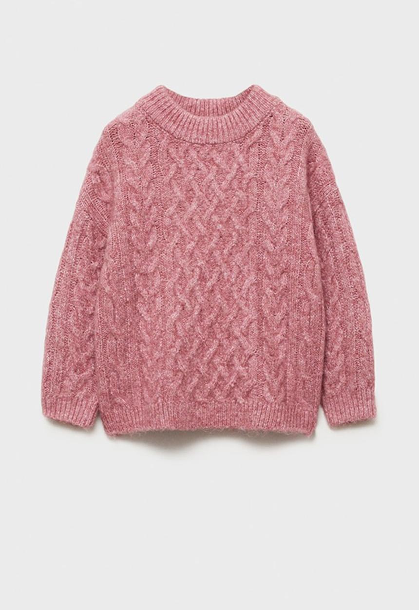 MANGO - Sweater berry - pink