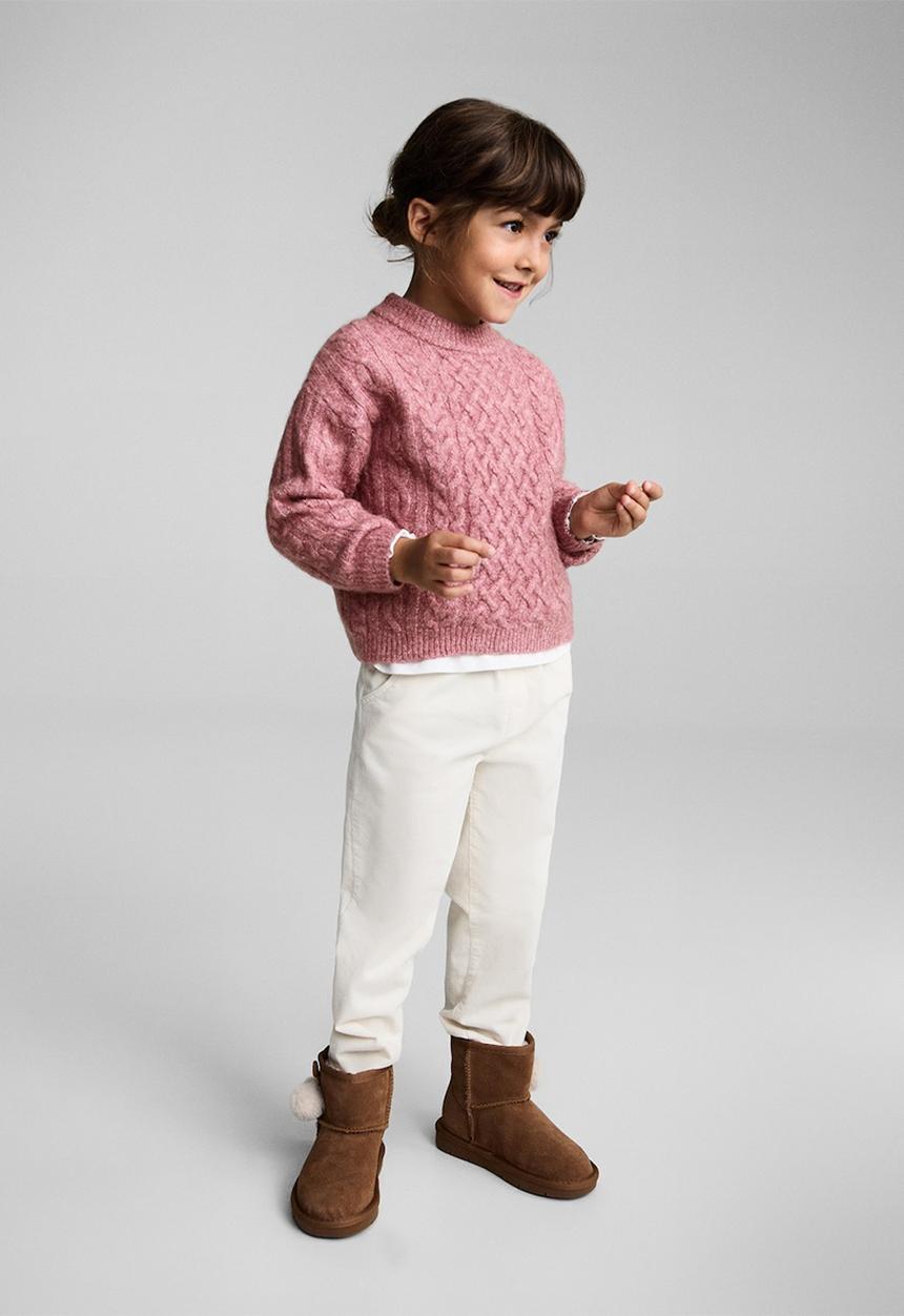 MANGO - Sweater berry - pink