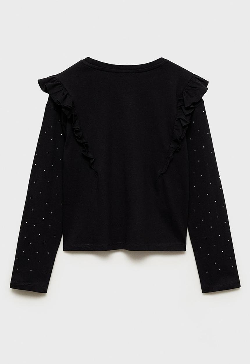 MANGO - T-shirt mia - black