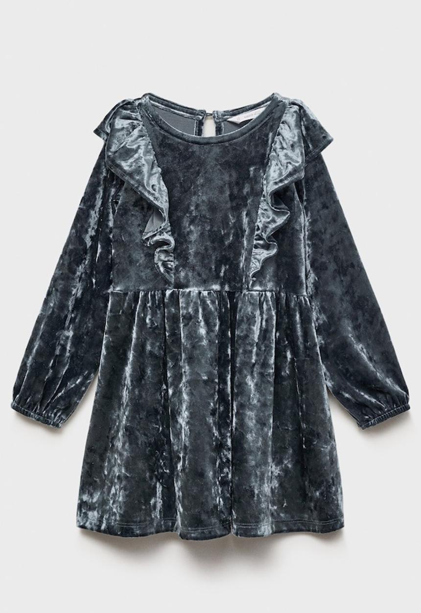MANGO - Dress saturnb - medium blue