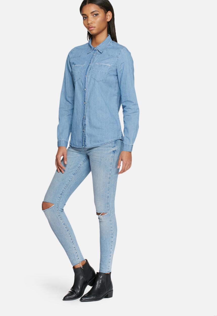 VILA - Lu denim shirt