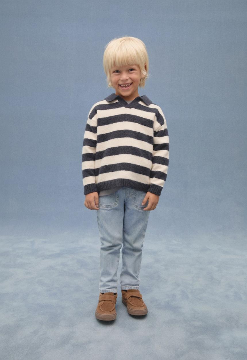 MANGO - Sweater ordino - navy