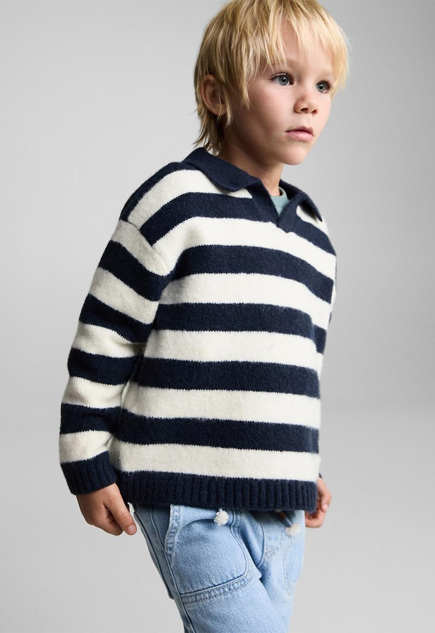 MANGO - Sweater ordino - navy
