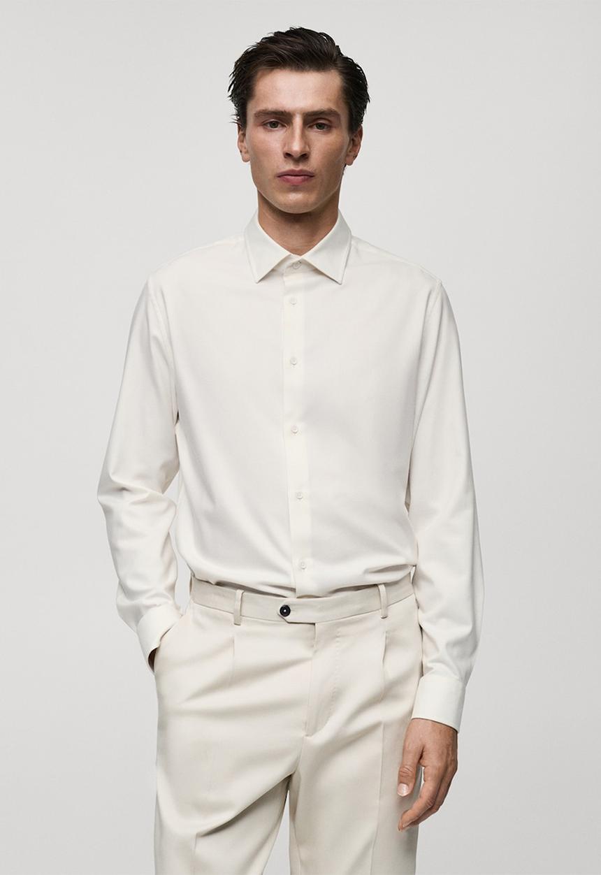 MANGO - Shirt roma1 - white