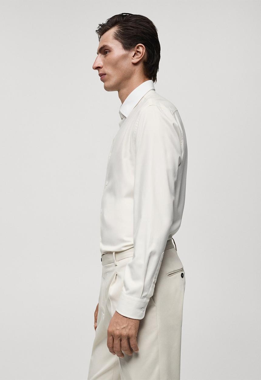 MANGO - Shirt roma1 - white
