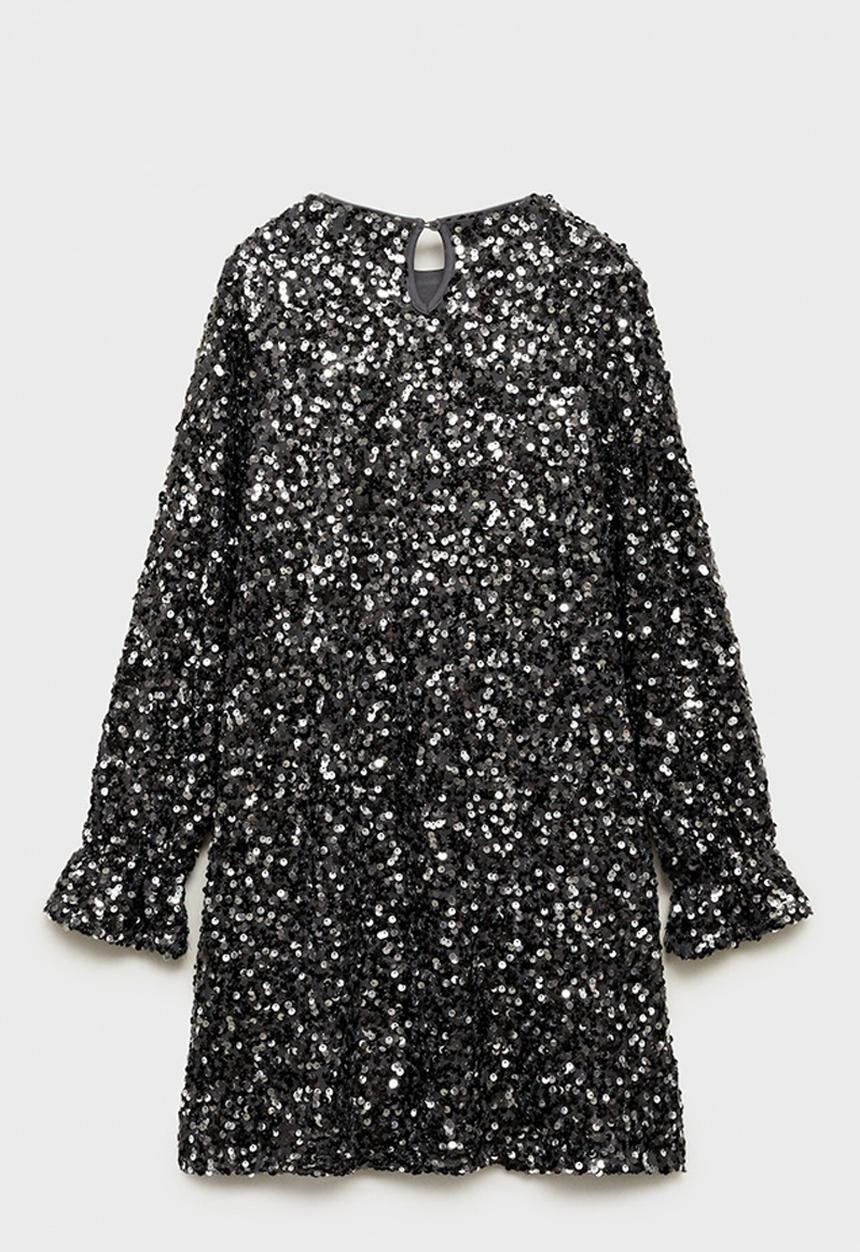MANGO - Dress brilli - charcoal