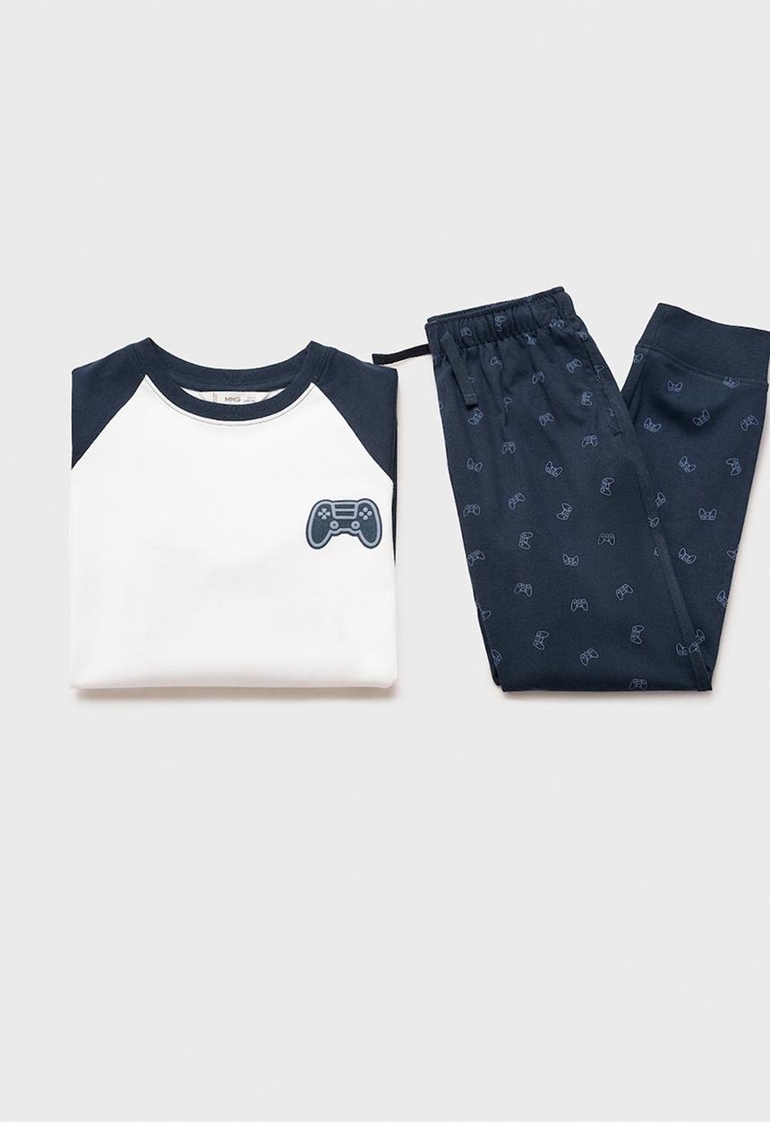 MANGO - Pyjama gaming - navy