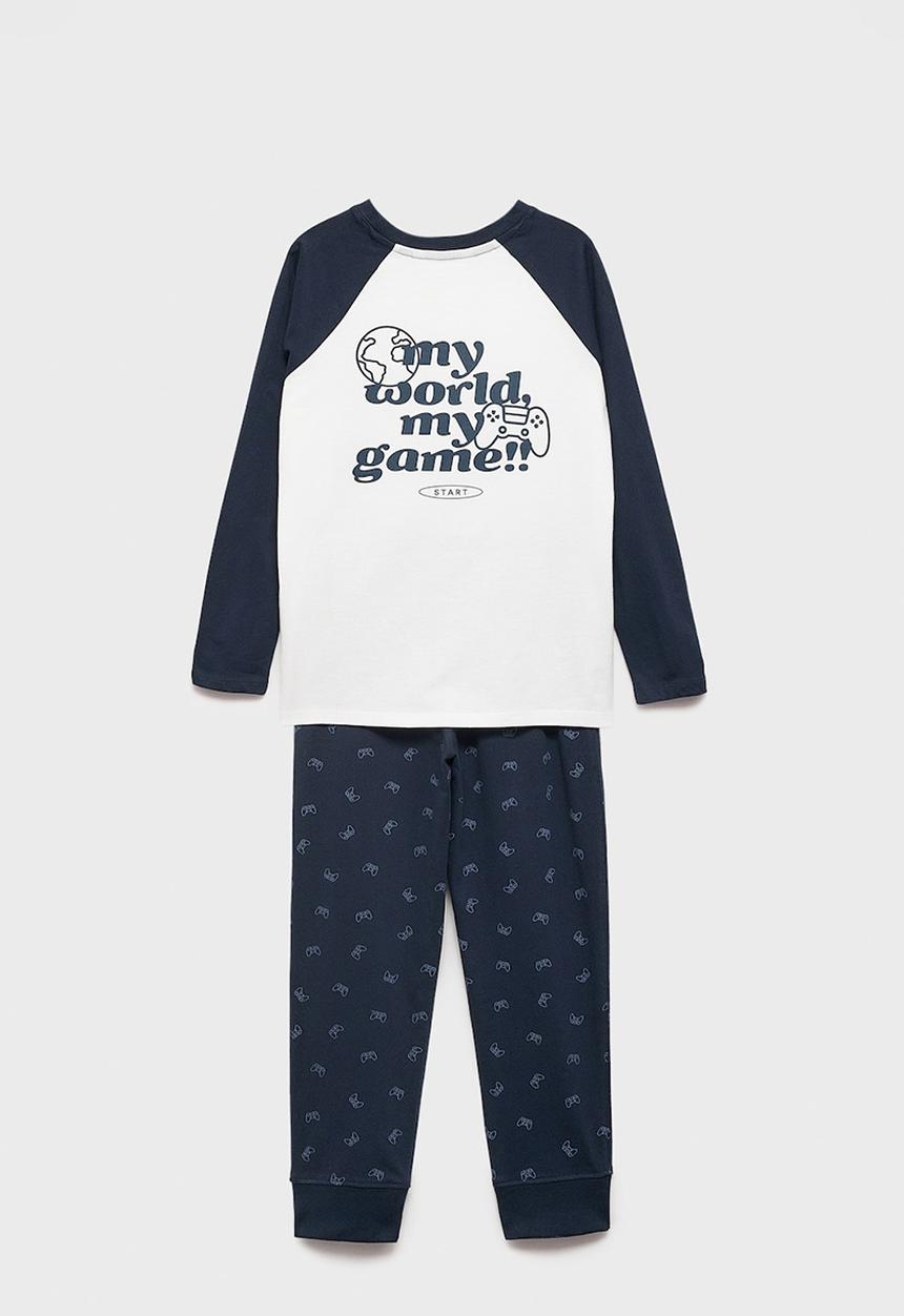 MANGO - Pyjama gaming - navy