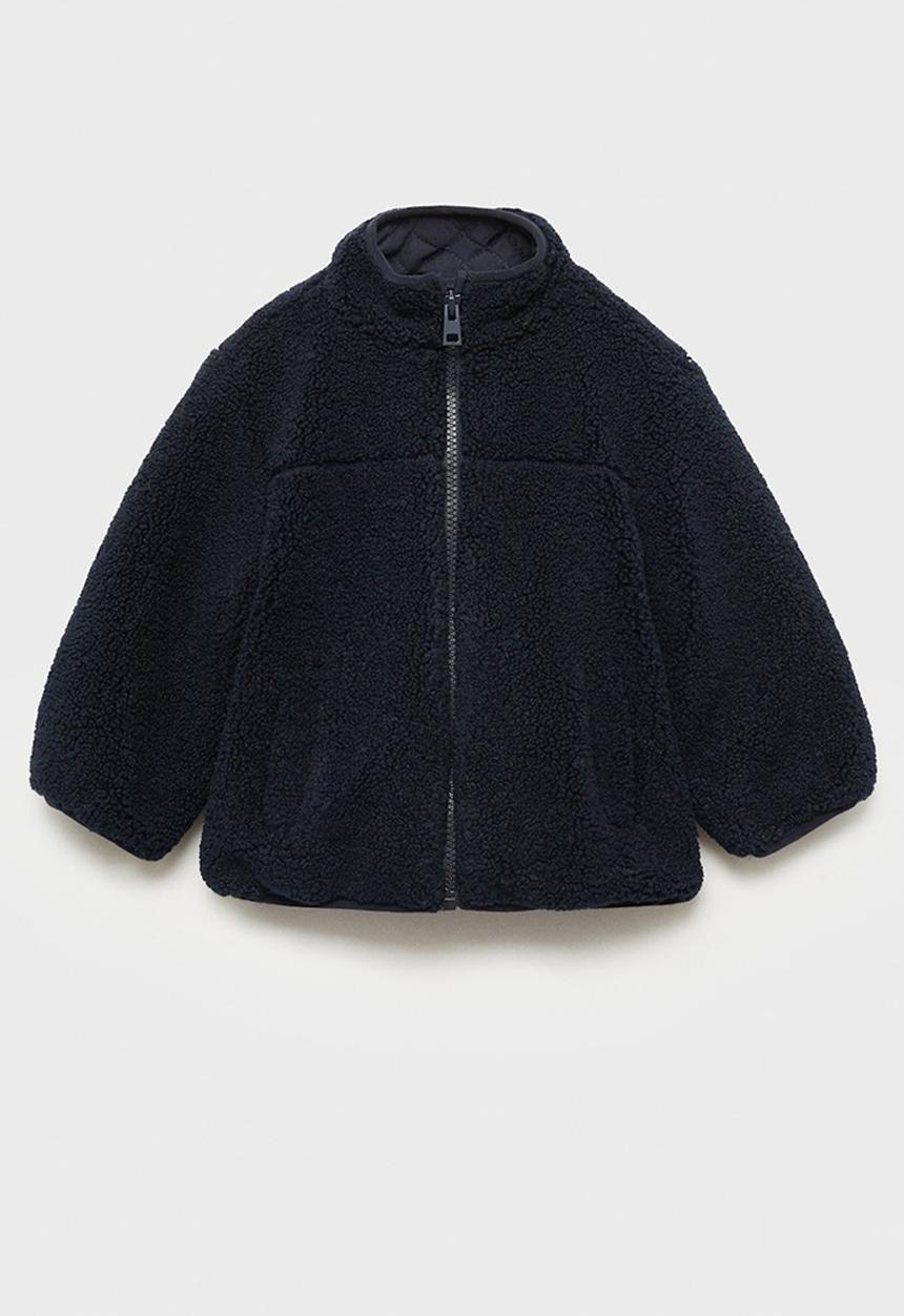 MANGO - Puffer coat cerler - navy