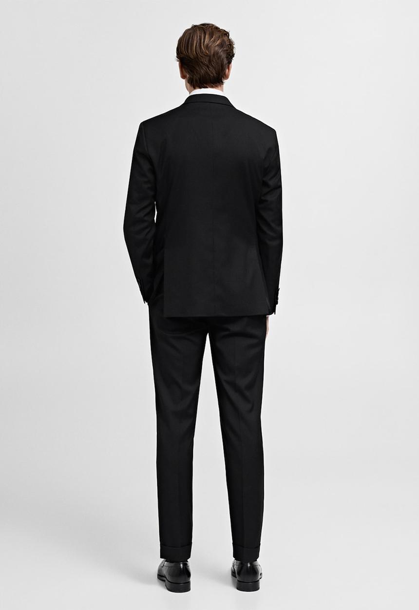 MANGO - Blazer smoking - black