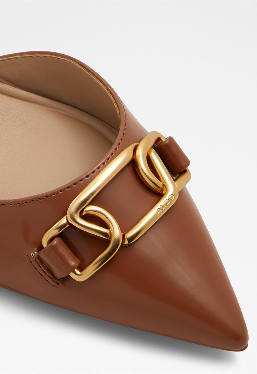 ALDO - Shirly Slingback - Medium Brown