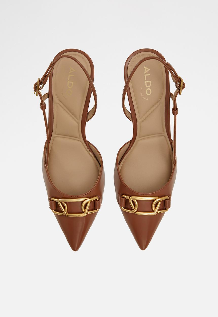 ALDO - Shirly Slingback - Medium Brown