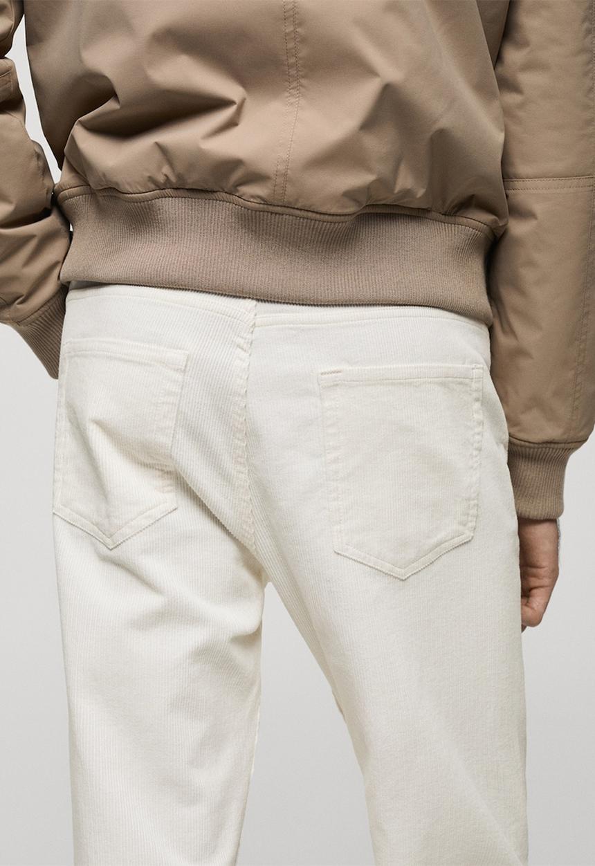 MANGO - Trousers chicago - natural