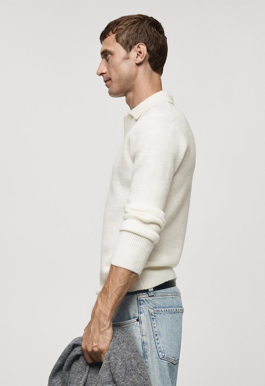 MANGO - Sweater parks - natural