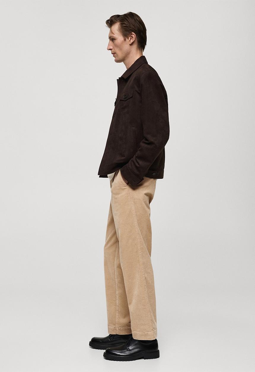MANGO - Trousers Rascal - Light Beige