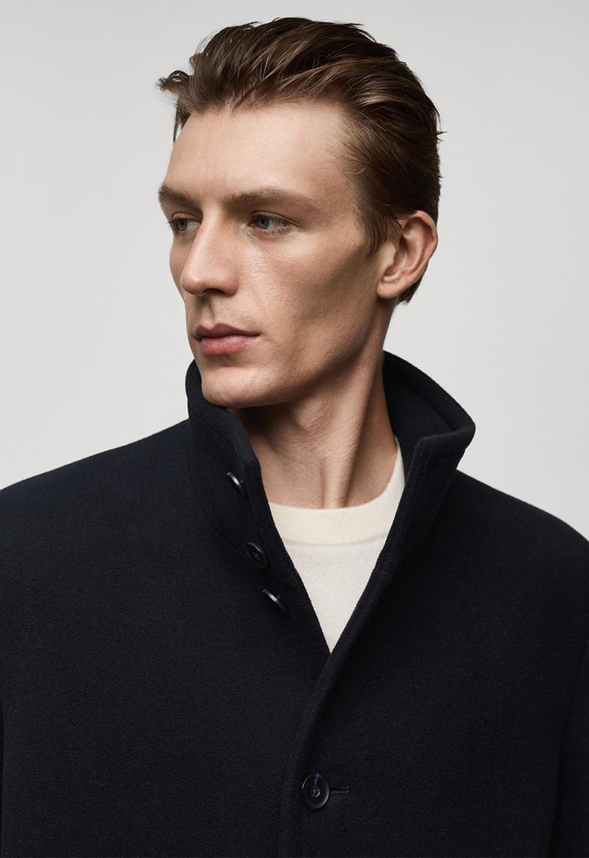 MANGO - Coat patrice - navy