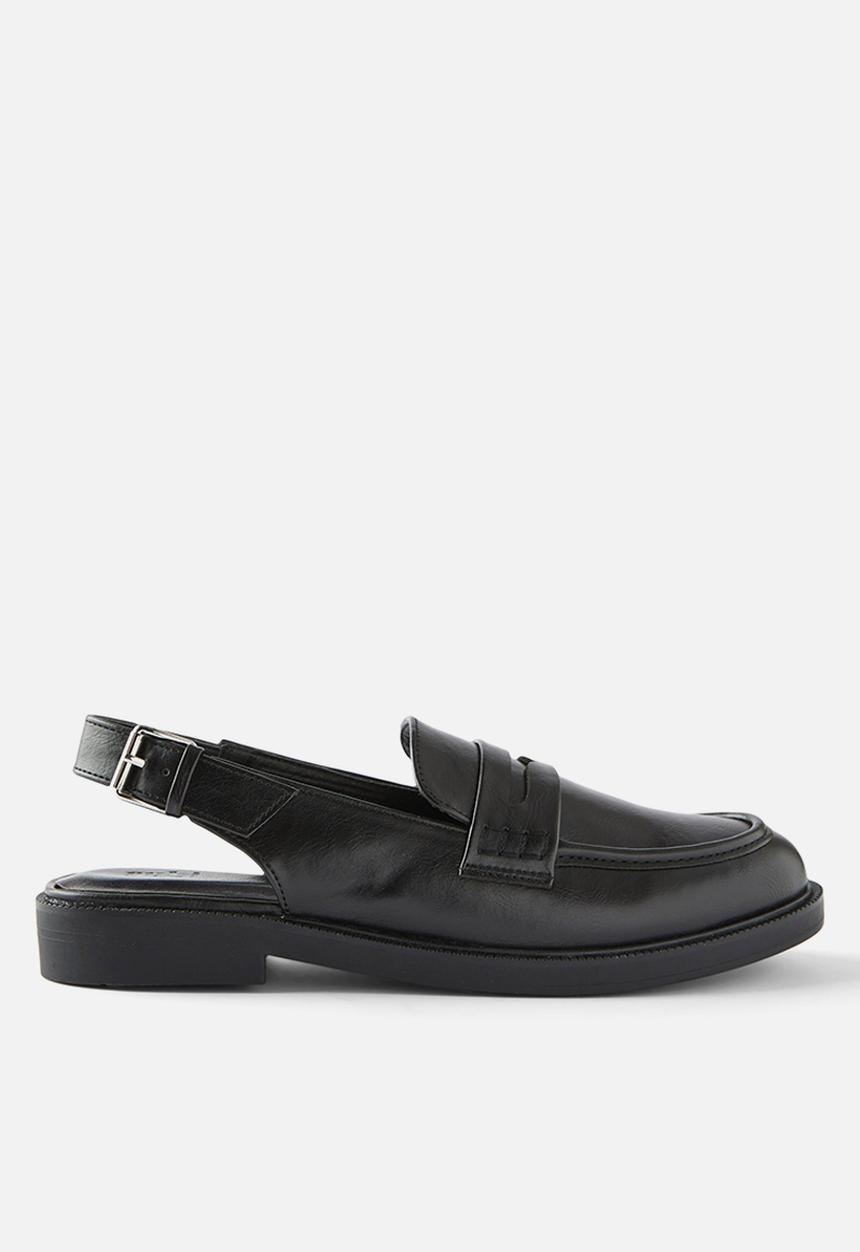 Cotton On - Ciara classic slingback loafer - black smooth
