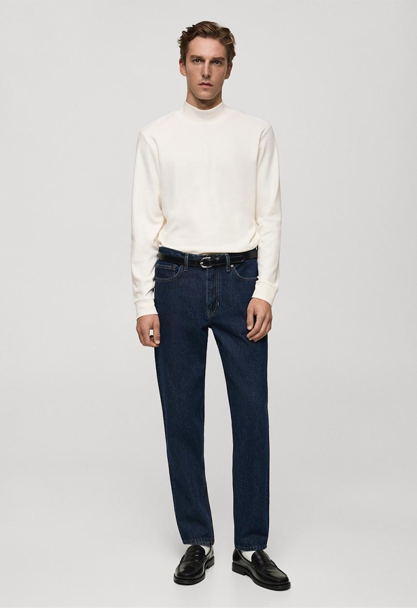 MANGO - T-shirt luton - light beige