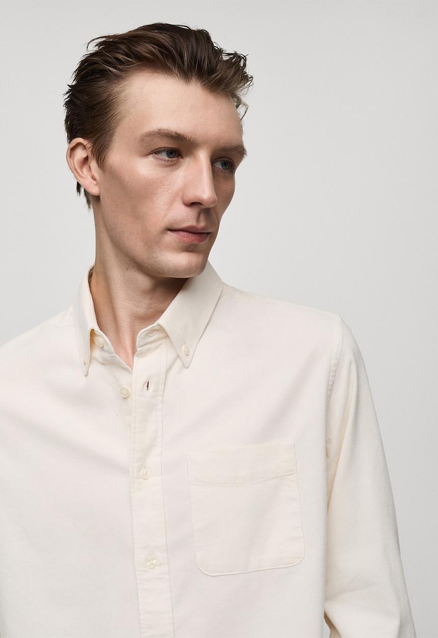 MANGO - Shirt tadi - white