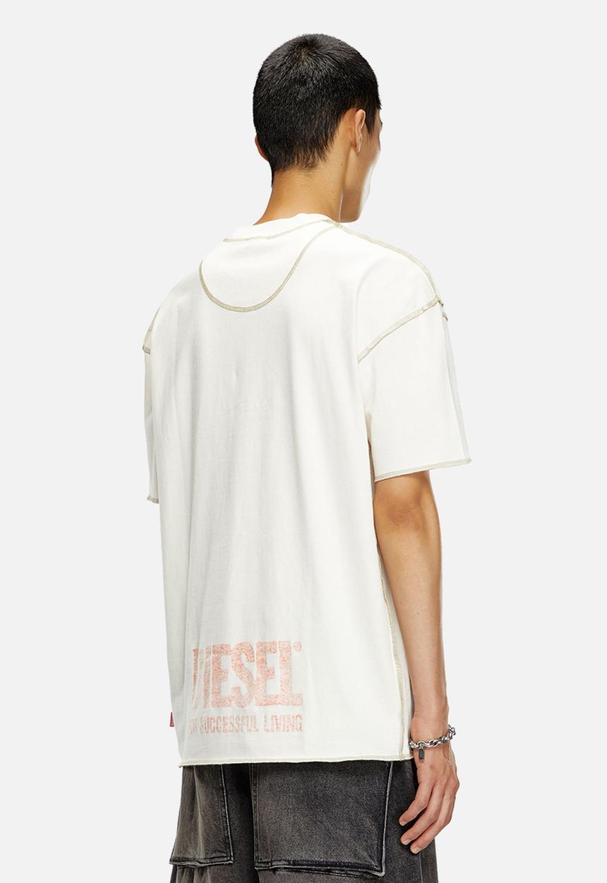 Diesel  - T-craor - off-white