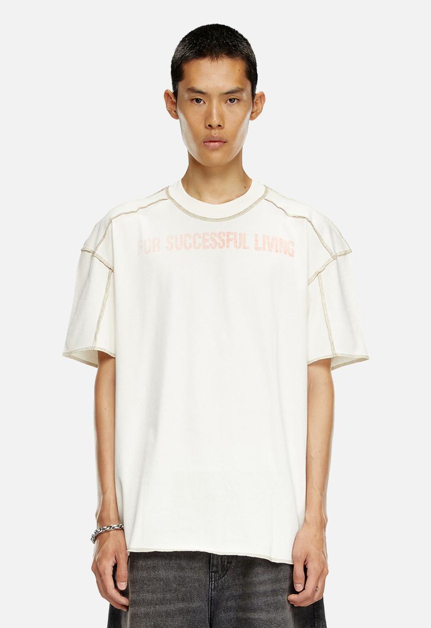 Diesel  - T-craor - off-white