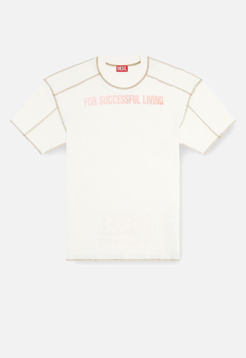 Diesel  - T-craor - off-white