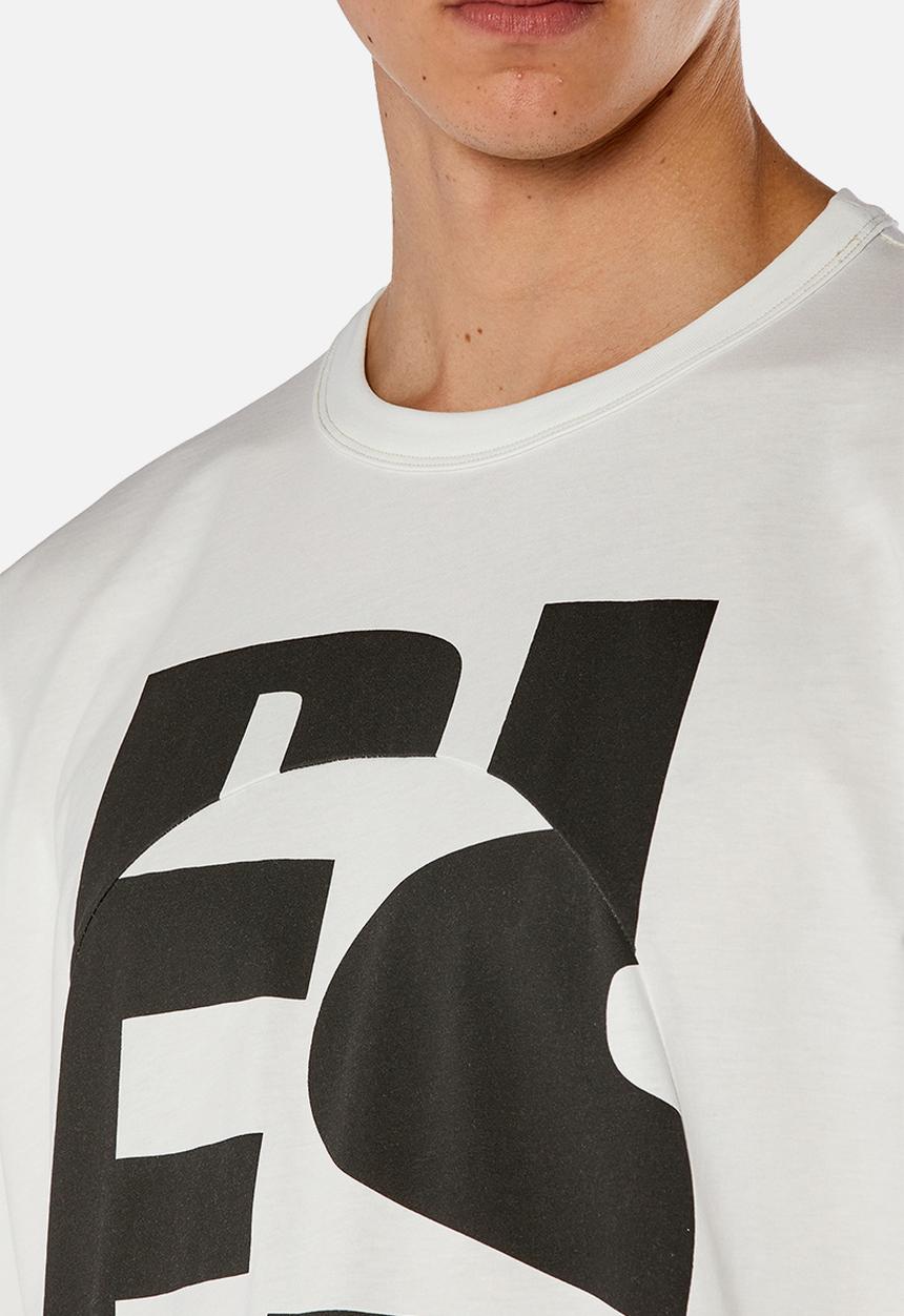 Diesel  - T-boxt-circle - white