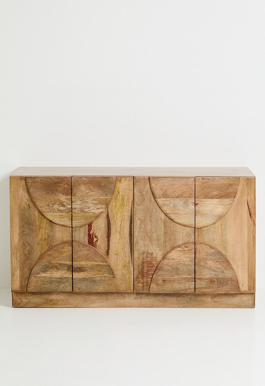 Sixth Floor - Pano wooden sideboard-Natural