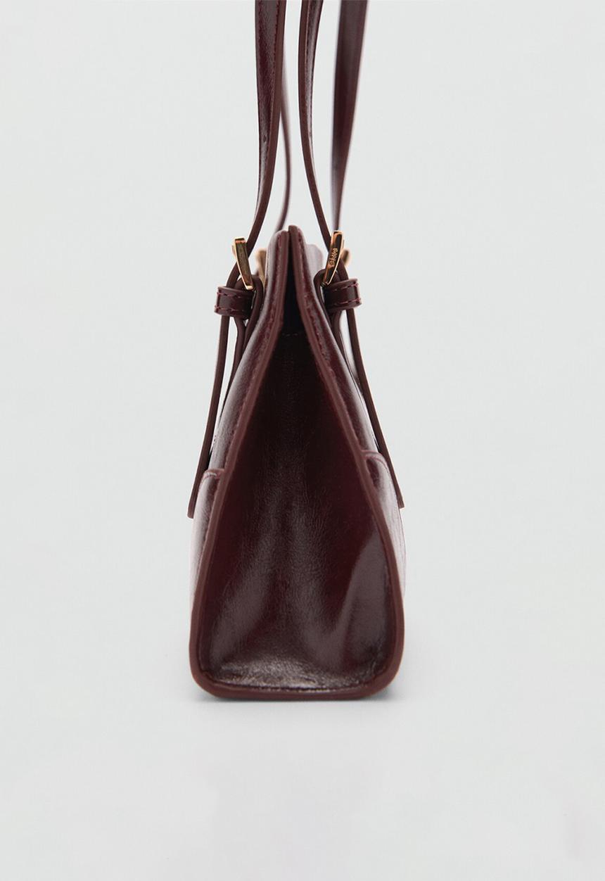 MANGO - Shoulder bag sharon-red