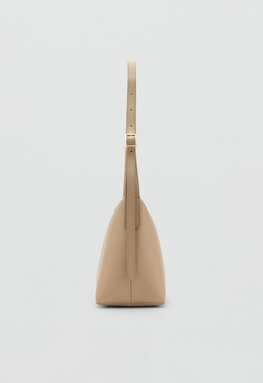 MANGO - Shoulder bag nick-beige