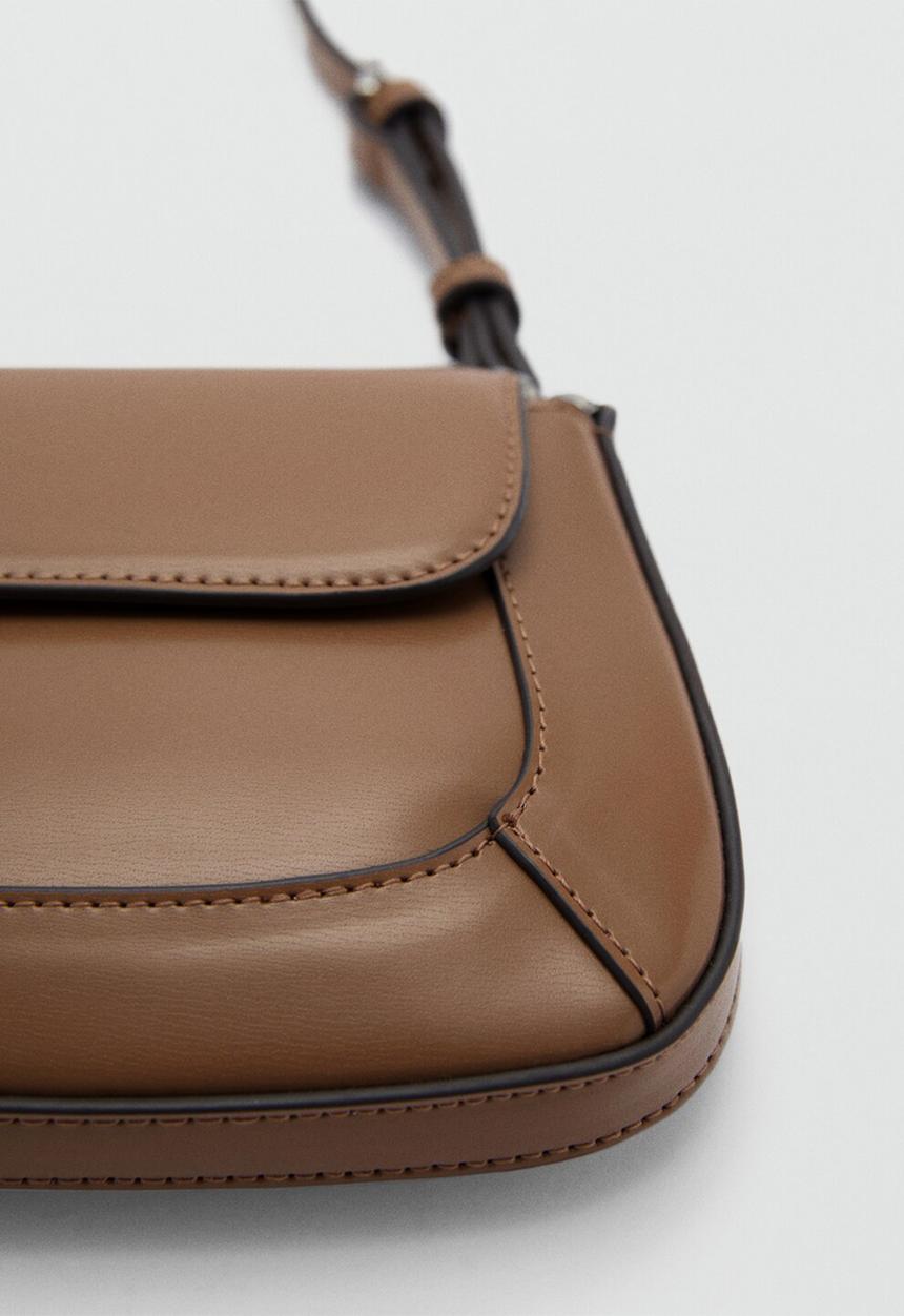 MANGO - Shoulder bag griselda - camel