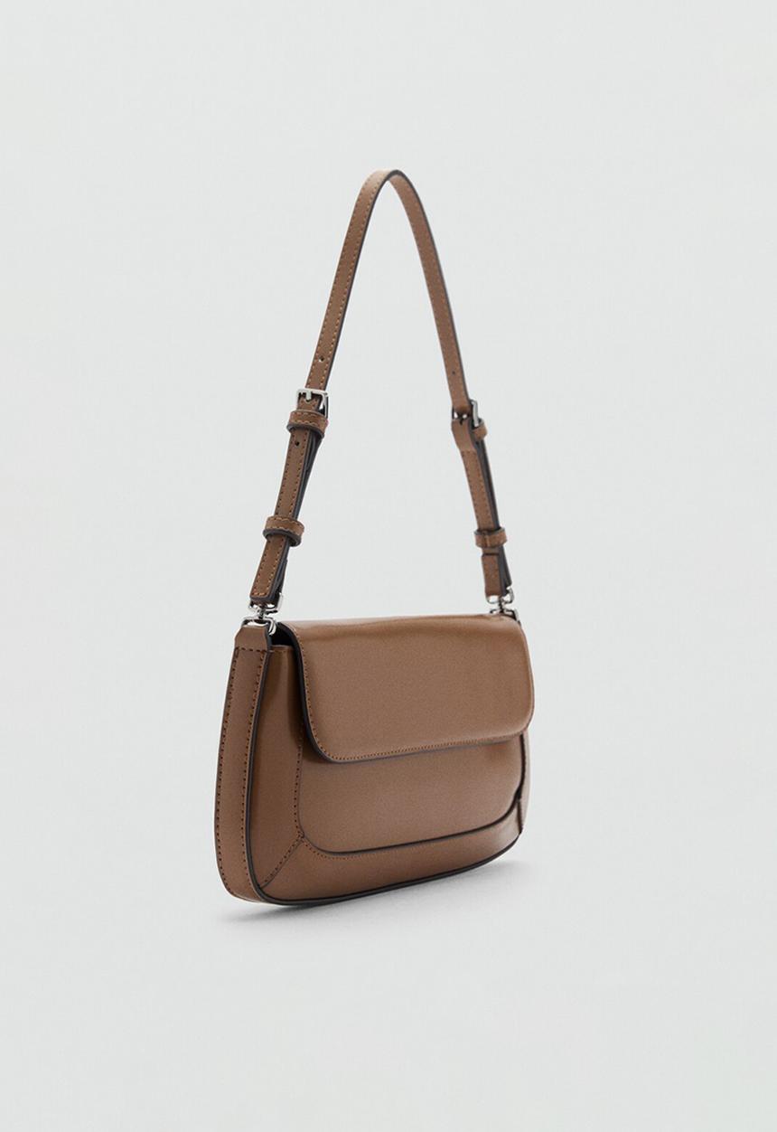 MANGO - Shoulder bag griselda - camel
