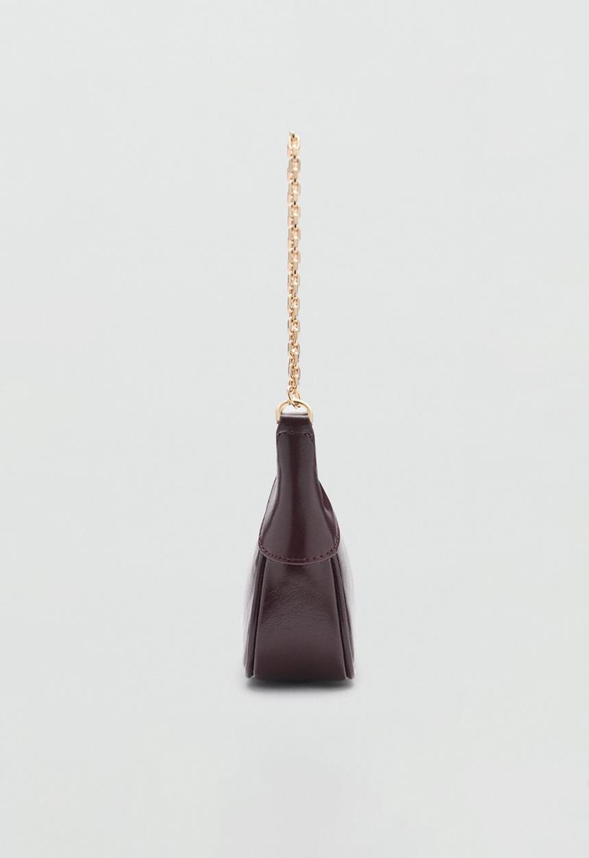 MANGO - Shoulder bag antonio - bordeaux