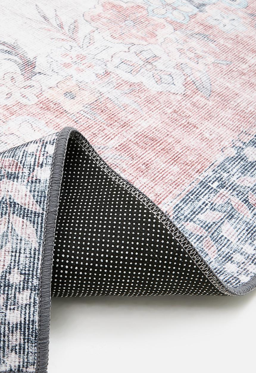 Sixth Floor - Ezra printed rug - Antique Pink