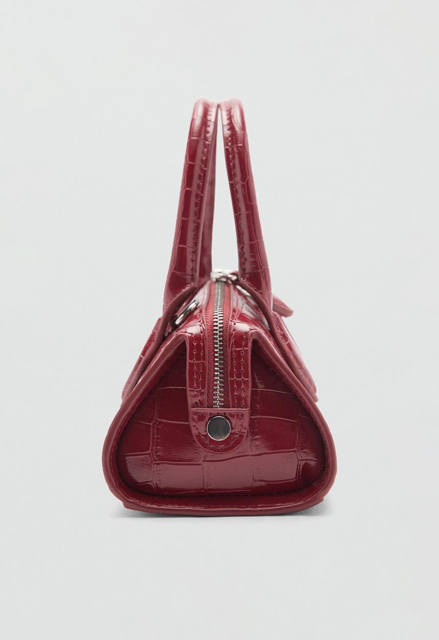 MANGO - Crossbody bag cuena - red