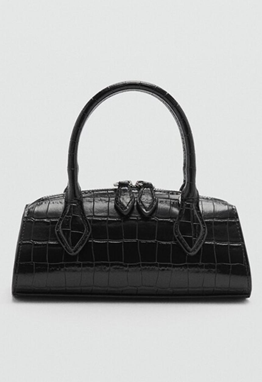 MANGO - Crossbody bag cuena-black