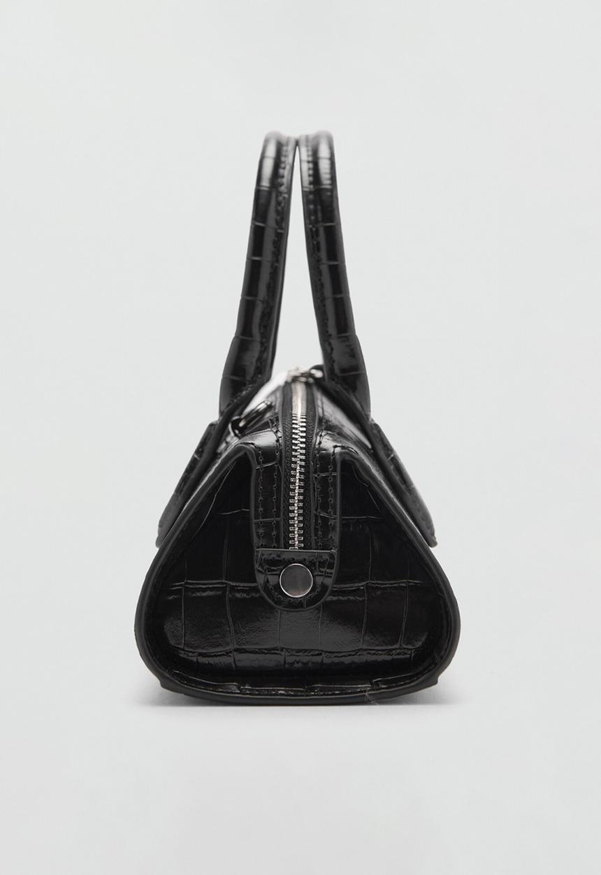 MANGO - Crossbody bag cuena-black