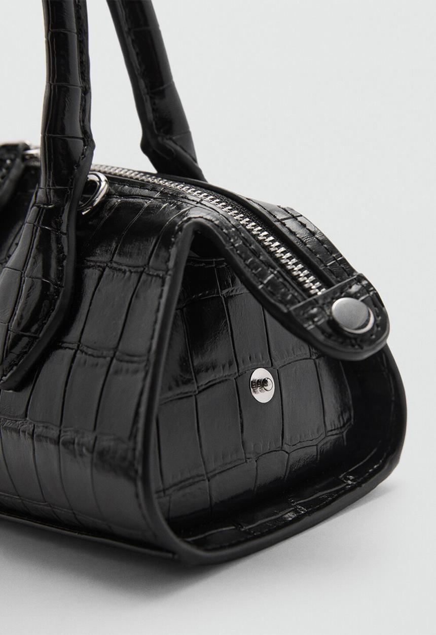 MANGO - Crossbody bag cuena-black