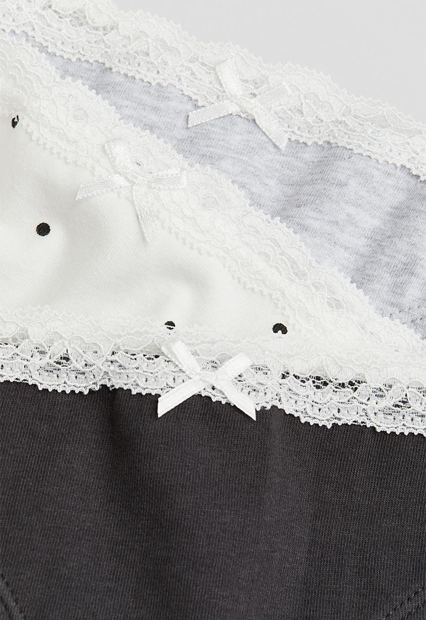 H&M - 3 pack cotton briefs - multi