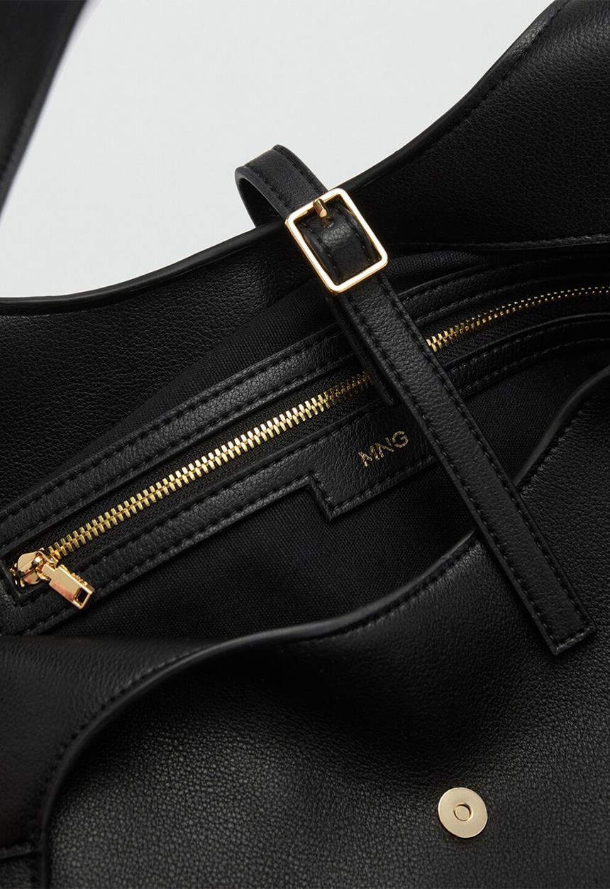 MANGO - Citybag nick - black