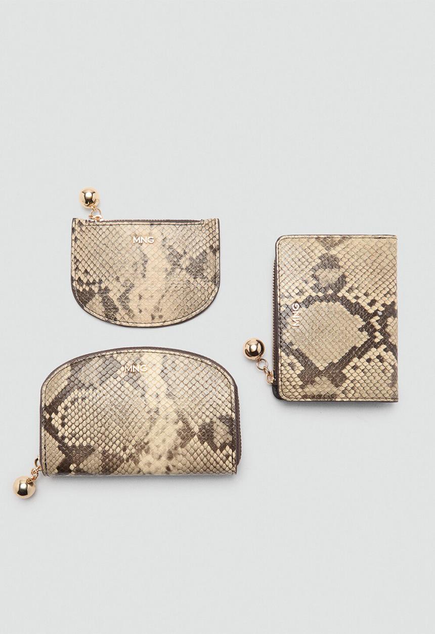 MANGO - Wallet cyrus - beige